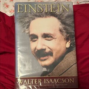 Einstein by Walter Isaacson Hardcover Book